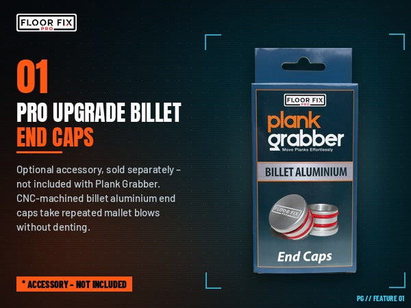 Carica immagine in Galleria Viewer, Tappi terminali Plank Grabber™ in alluminio billet di alta qualità — Confezione da 2
