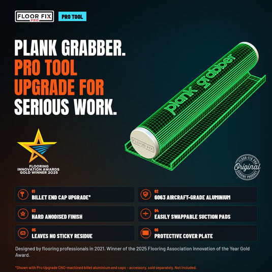 Plank Grabber™ – Attrezzo per chiudere le fessure del pavimento, con ventosa di ricambio