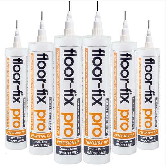 Floor Fix Pro Floor-Fix Pro 300ml -6-Pack for fixing loose tiles and hollow floors