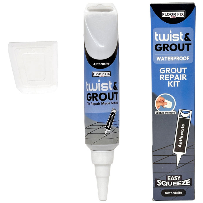 Twist & Grout  - Tile Grout revive And  Repair Kit - Floor Fix Pro Loose Tile & Hollow Floor Adhesive