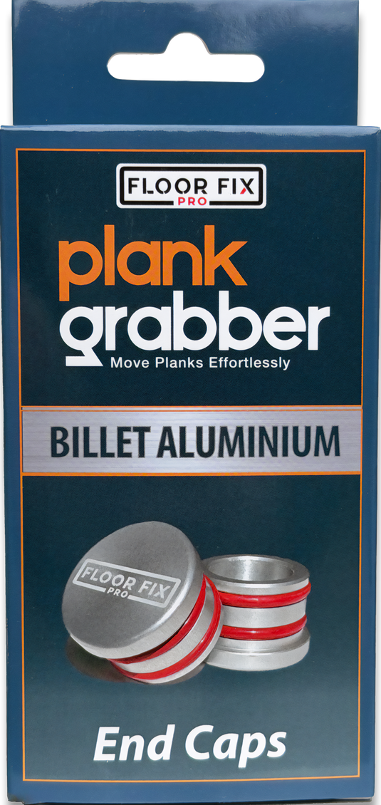 Plank Grabber™ Premium Billet Aluminium End Caps — Pack of 2 - Floor Fix Pro 