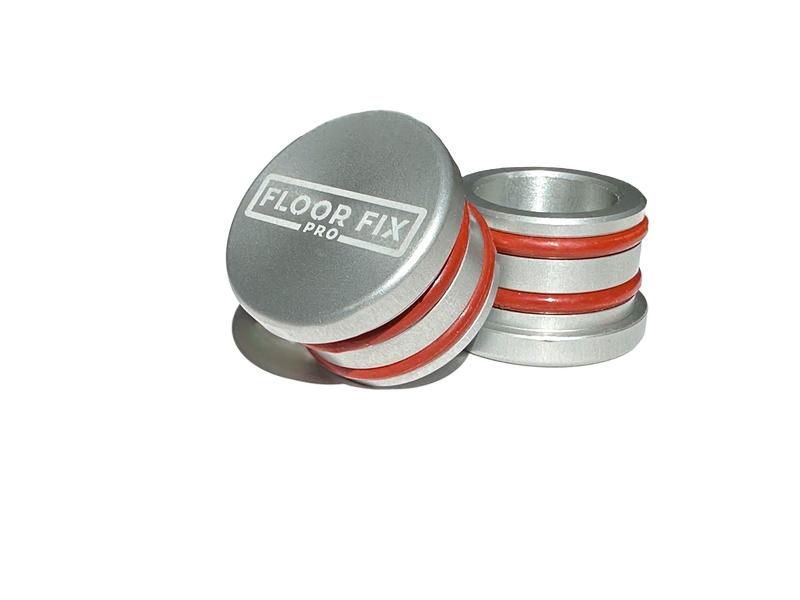 Carica immagine in Galleria Viewer, Plank Grabber™ Premium Billet Aluminium End Caps — Pack of 2 - Floor Fix Pro 
